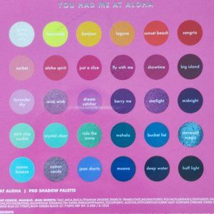 Kara Duo eye shadow palette 30 colour "You had me at aloha" new sealed